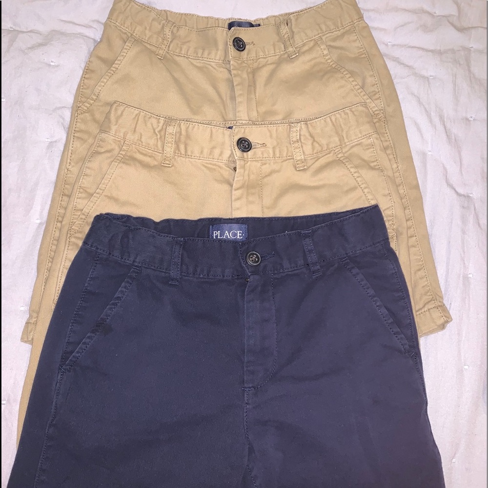Boys Chino Uniform Shorts Size 8